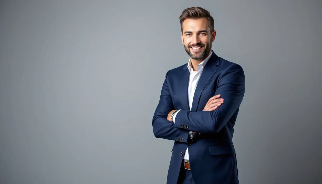 Professional Headshot Ideas for Men: Outfit, Pose, Expression & Background Inspiration